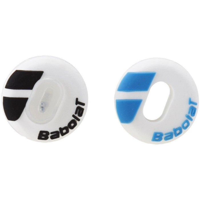 Babolat Tenis Antivibradores Custom_Damp_X2 Blanco/Azul