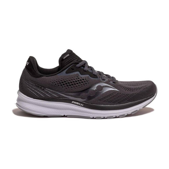 Saucony Running Masculino Ride_14_Wide Charcoal/Black